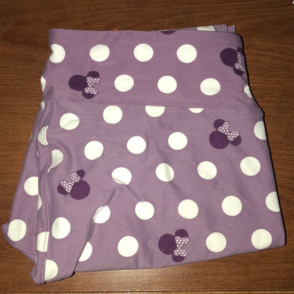 TC lavender Minnie Leggings
